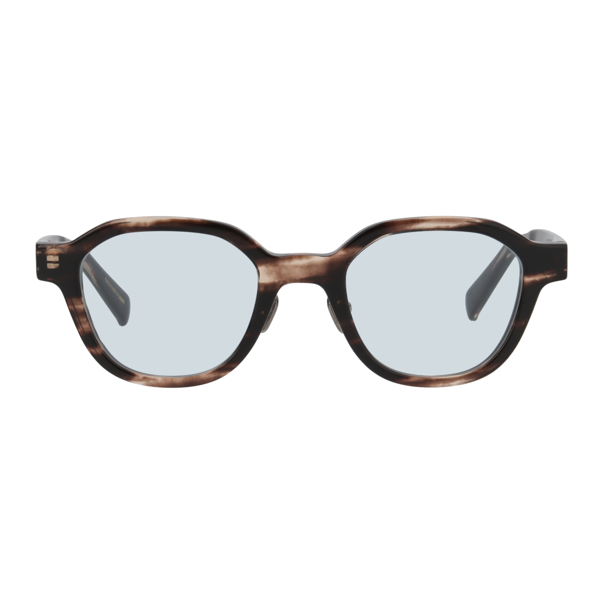 flanagan　black sasa   blue green lens
