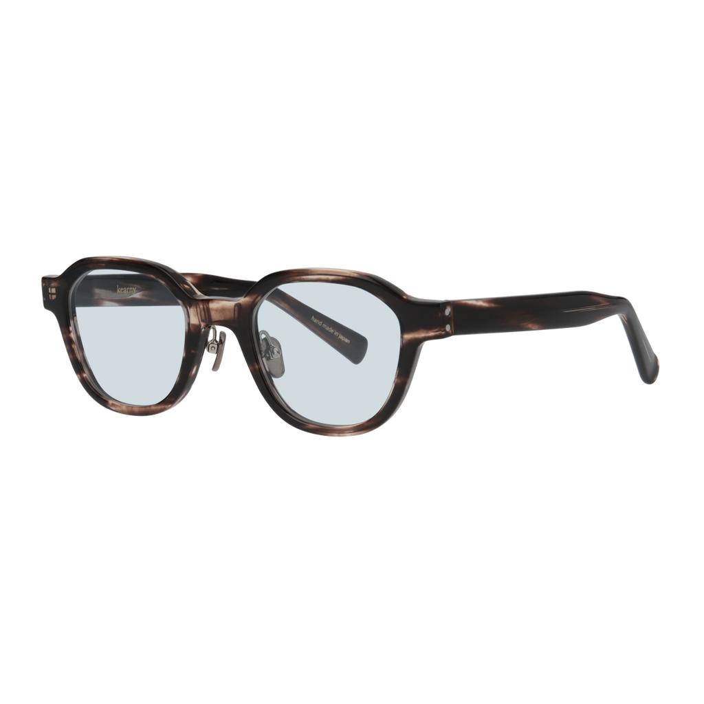 flanagan　black sasa   blue green lens