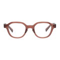 flanagan　clear brown   clear lens