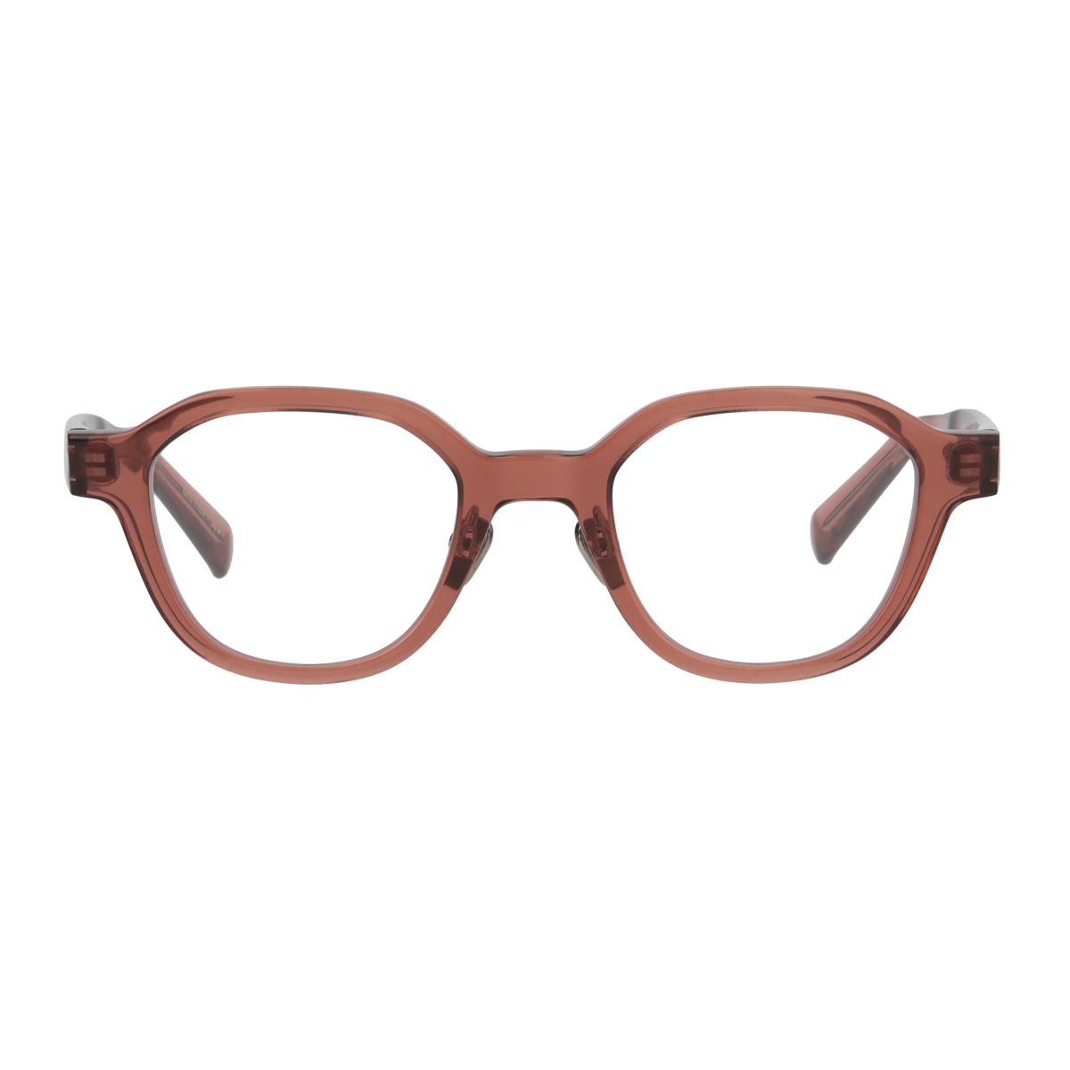 flanagan　clear brown   clear lens