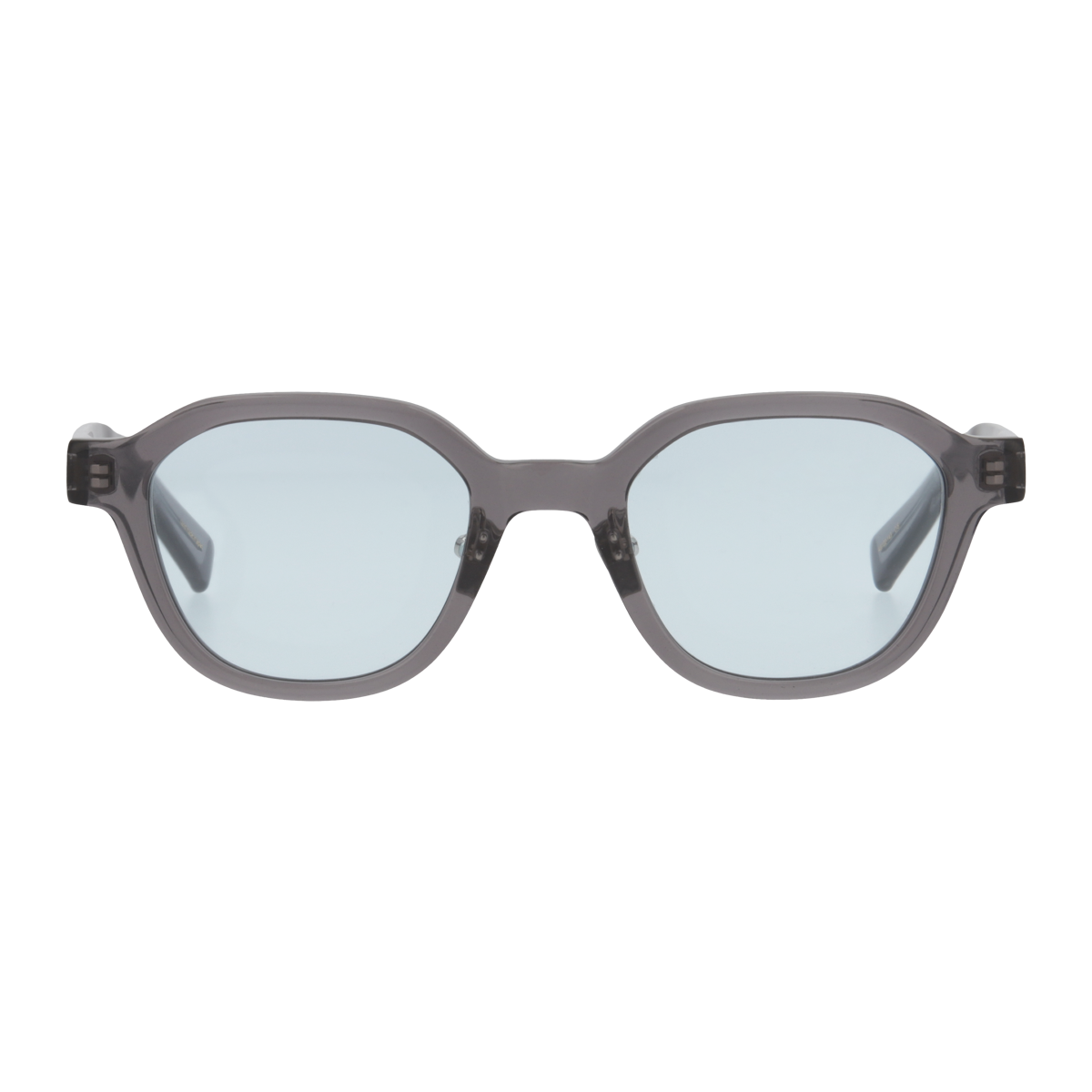 flanagan　clear gray　blue green  lens