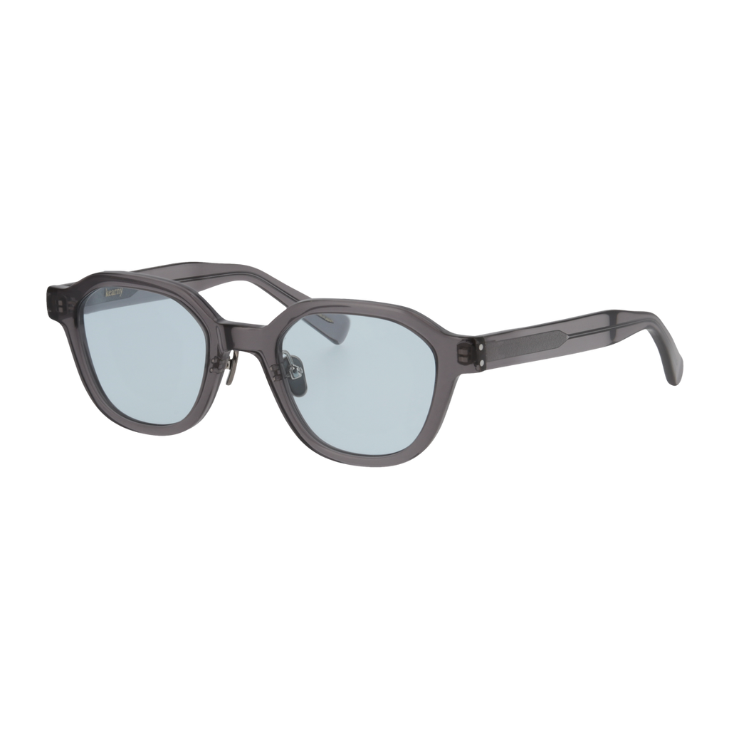 flanagan　clear gray　blue green  lens