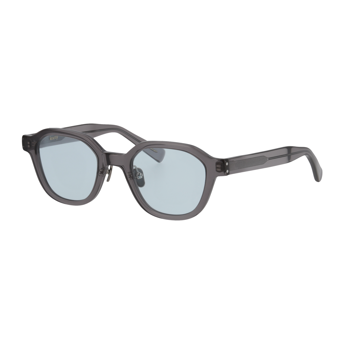 flanagan　clear gray　blue green  lens