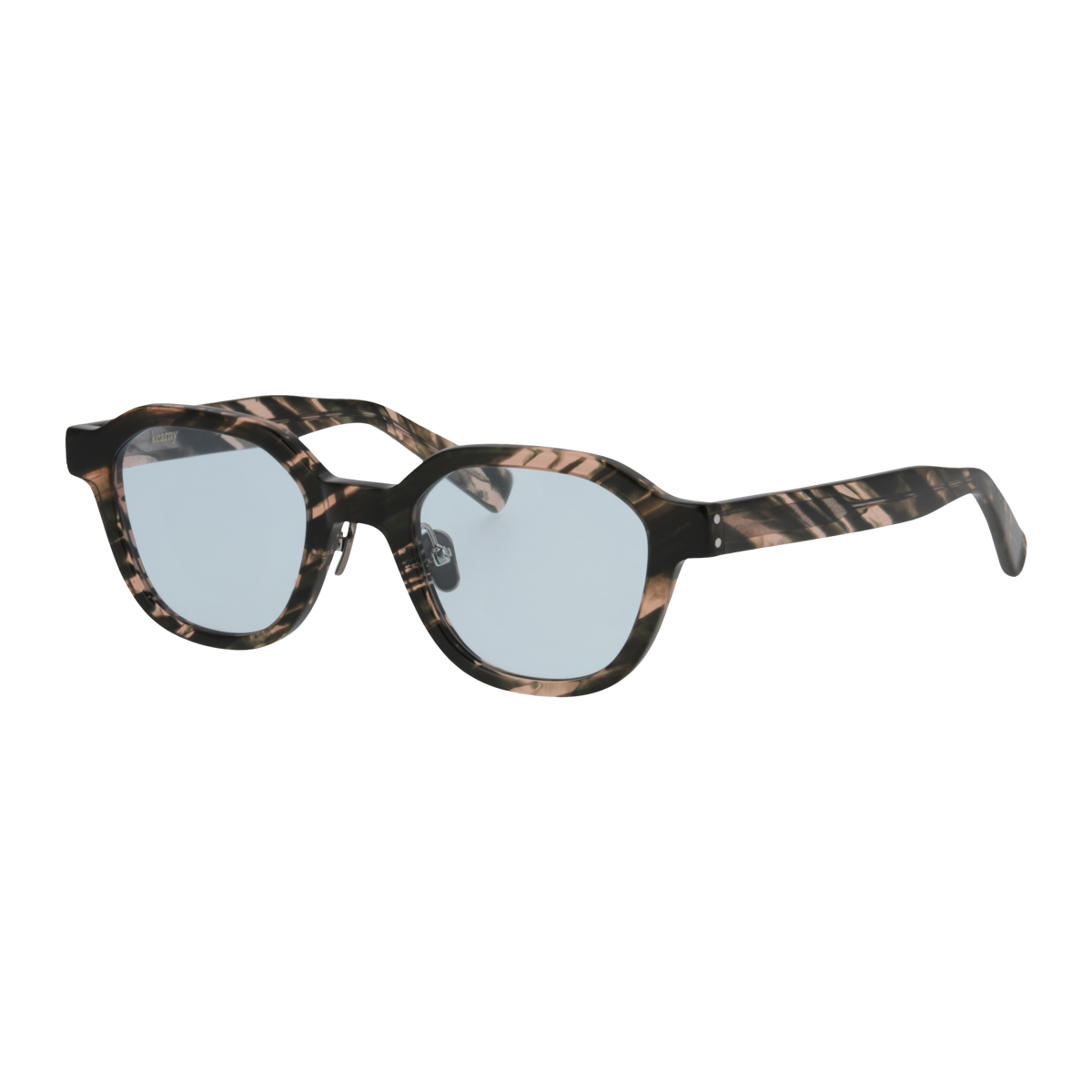 flanagan　mix dark green   blue green   lens