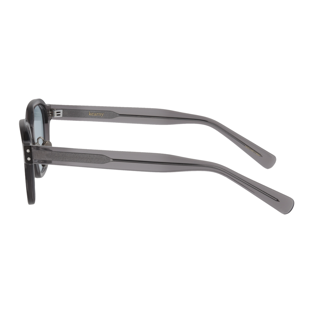 flanagan　clear gray　blue green  lens
