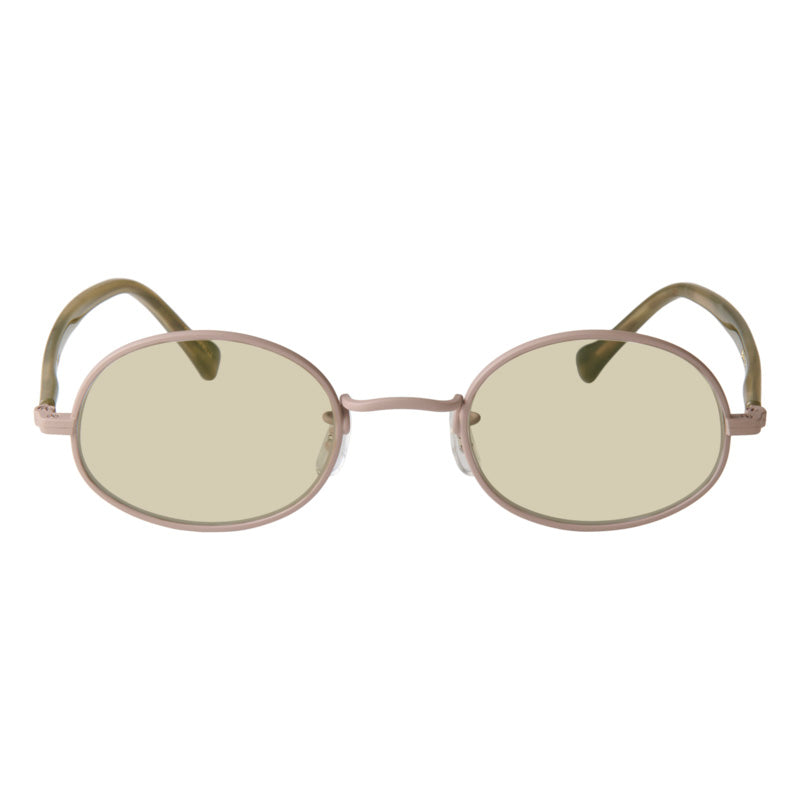 gravel-3　green stone x beige　green tea lens
