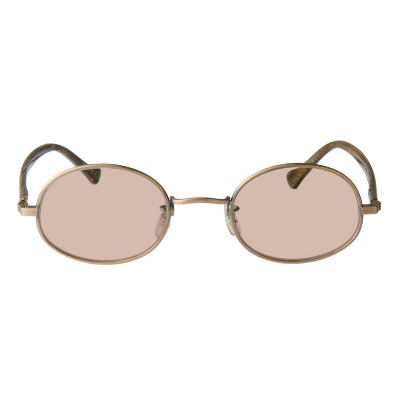 gravel-3　marble stone x antique gold　coarse tea lens