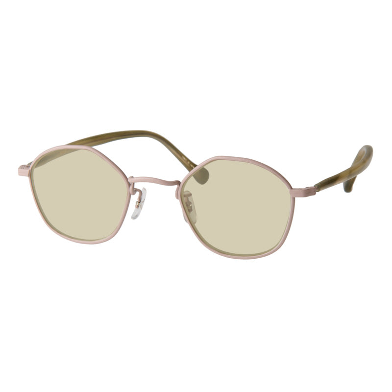 gravel-8　green stone x beige　green tea lens