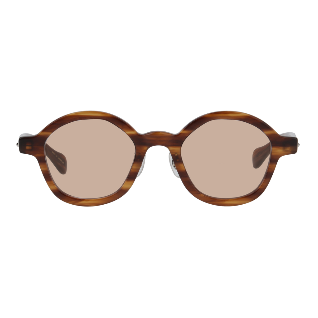gravel-9　brown stone　coarse tea lens