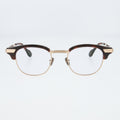keith  chocolate demi gold clear lens