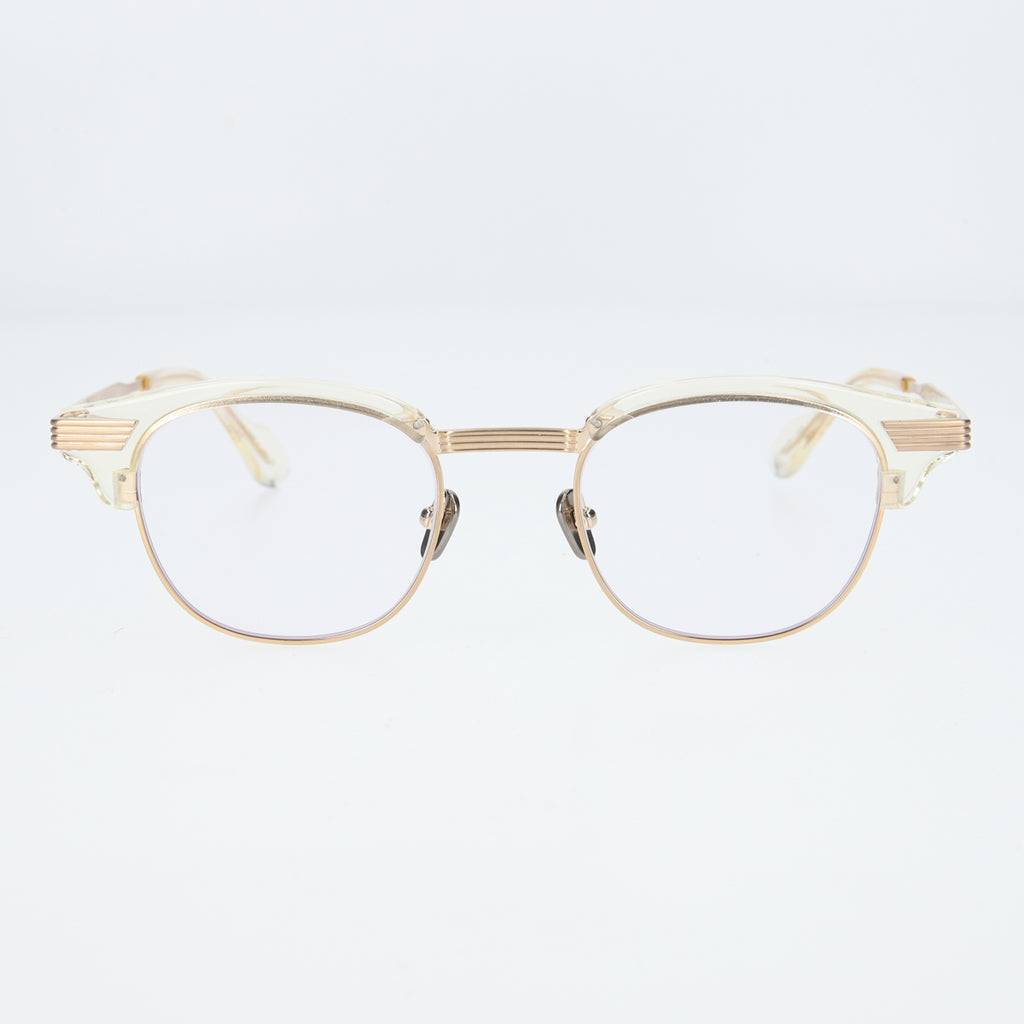keith  clear yellow gold　clear lens