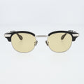keith  black × silver yellow lens