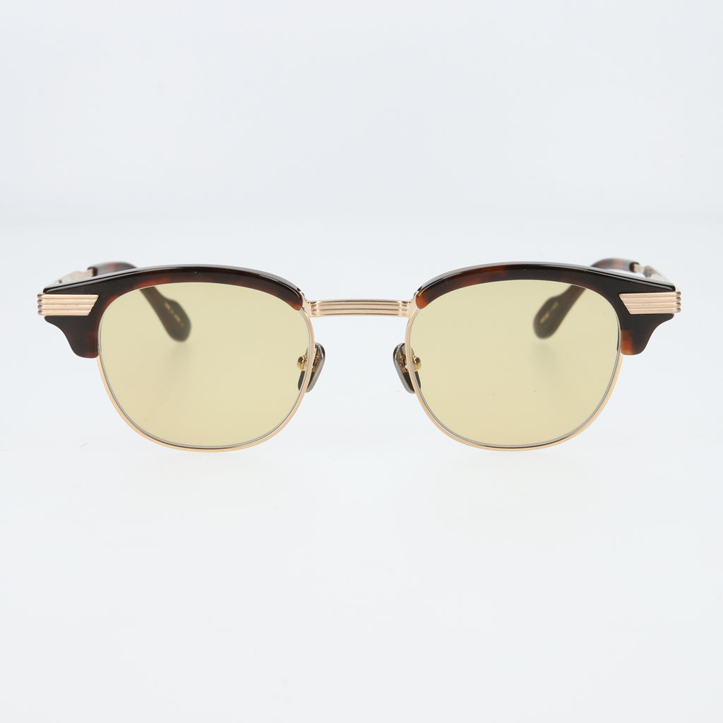 keith  chocolate demi gold yellow lens