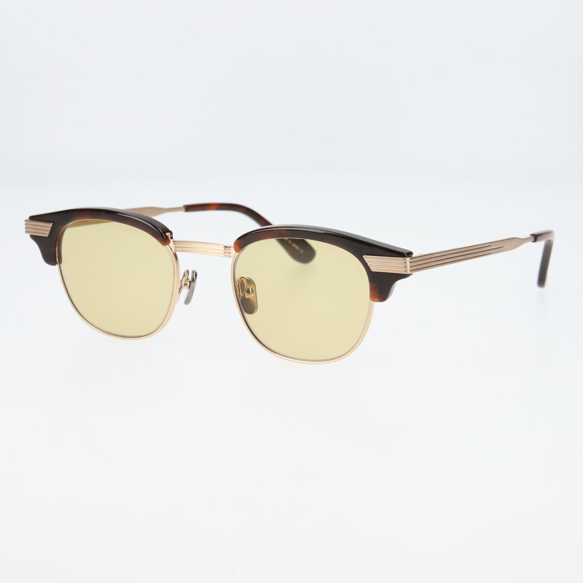 keith  chocolate demi gold yellow lens