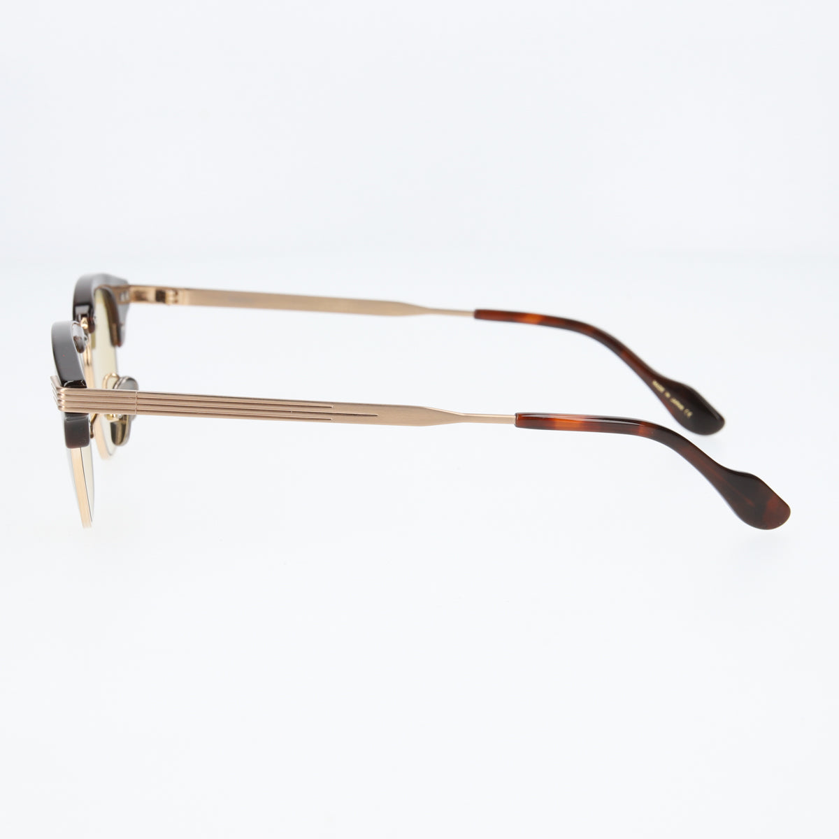 keith  chocolate demi gold yellow lens