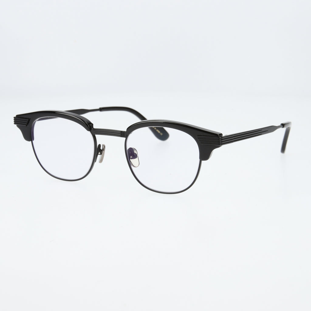keith  black × black  clear lens