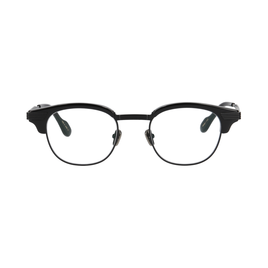 keith  black × black  clear lens