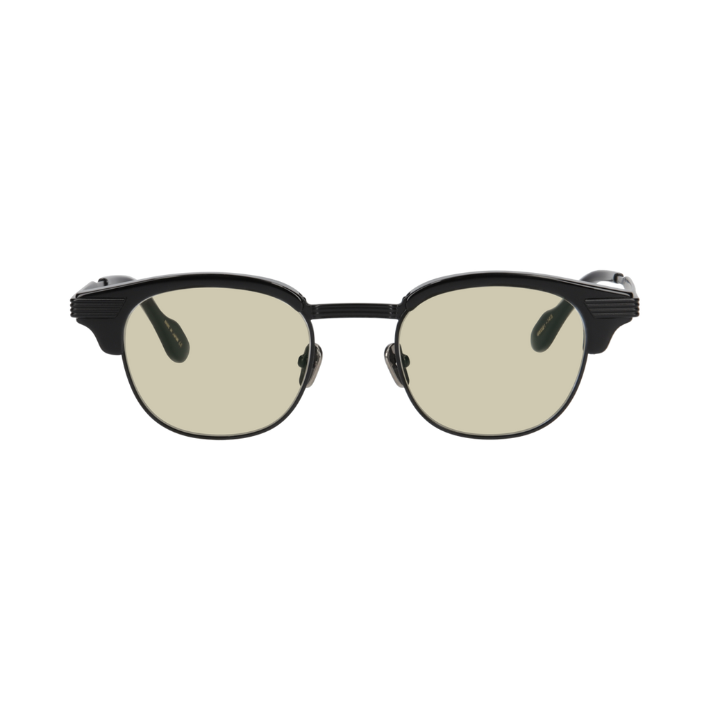 keith  black × black　green yellow lens