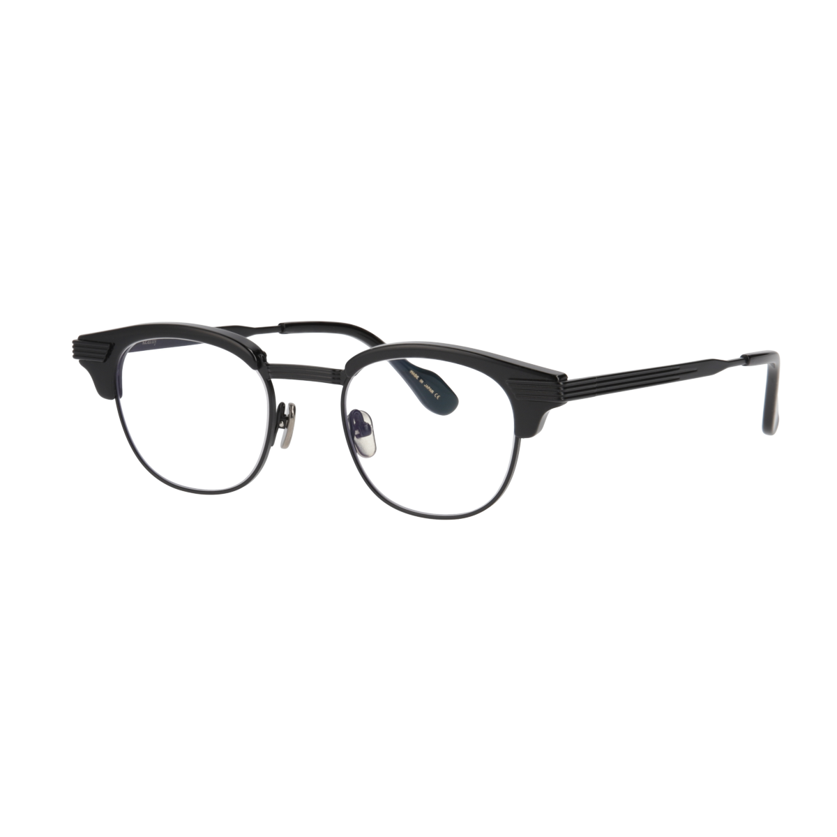 keith  black × black  clear lens