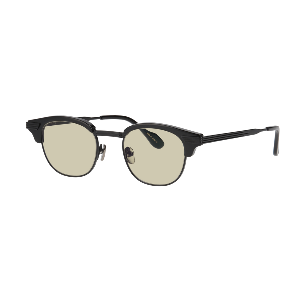 keith  black × black　green yellow lens
