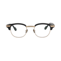 keith  black × gold  clear lens