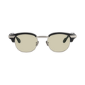 keith  black × silver　green yellow lens