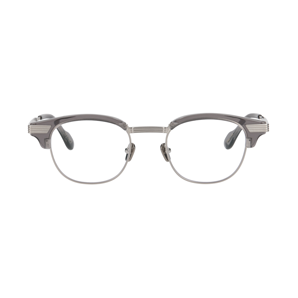 keith  clear gray silver  clear lens