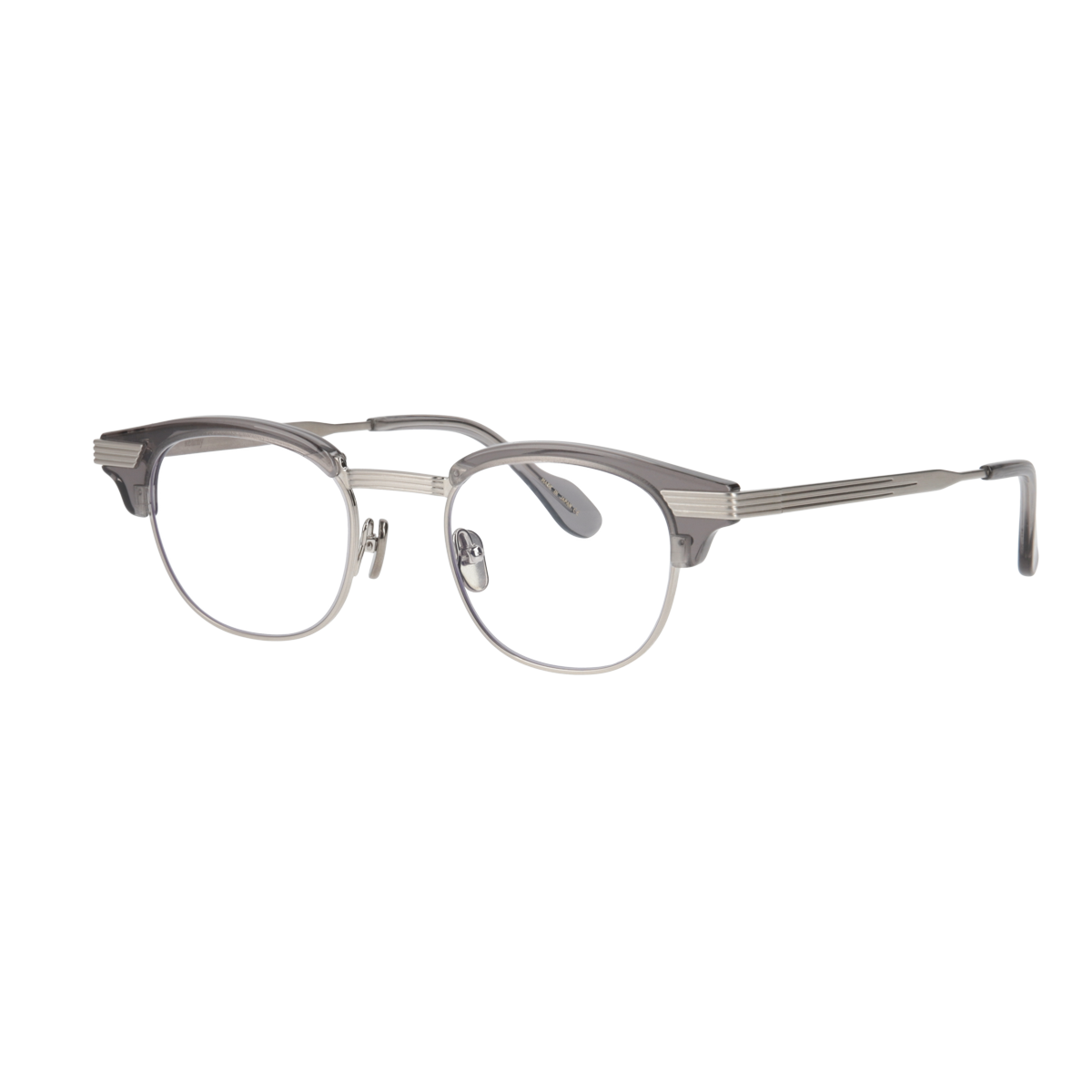 keith  clear gray silver  clear lens