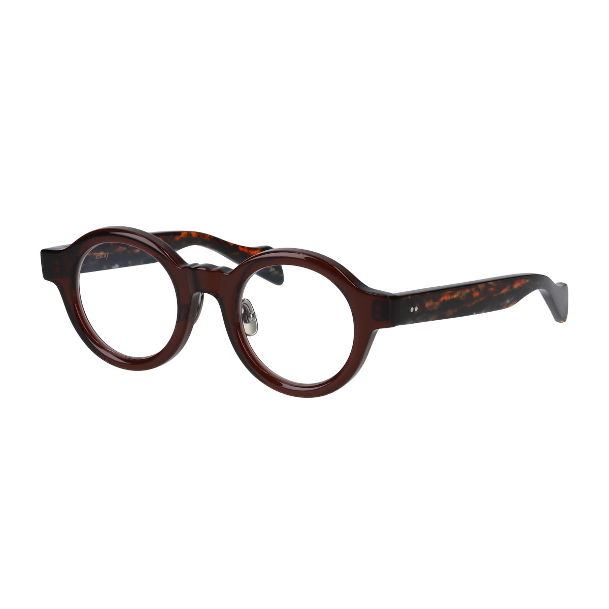 konide-2 clear brown × tiger brown clear lens