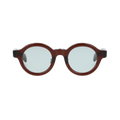 konide-2 clear brown × tiger brown green lens