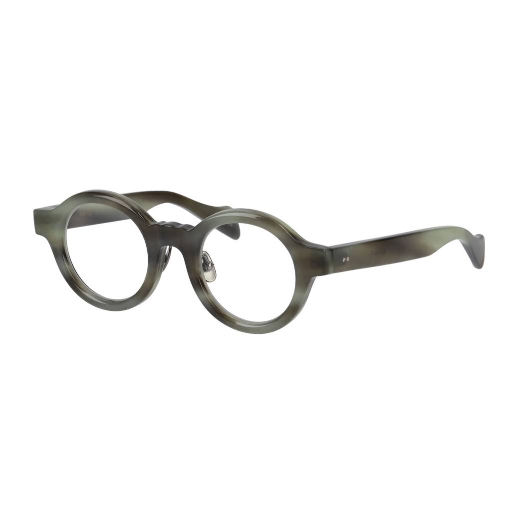 konide-2 sage green clear lens