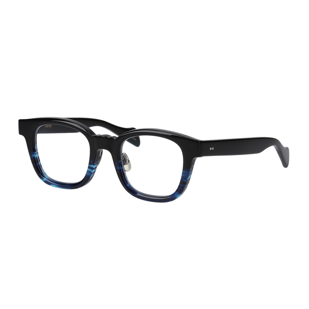 konide-3 black blue clear lens