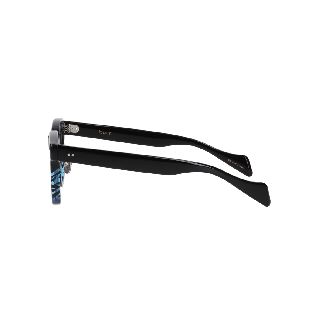 konide-3 black blue clear lens