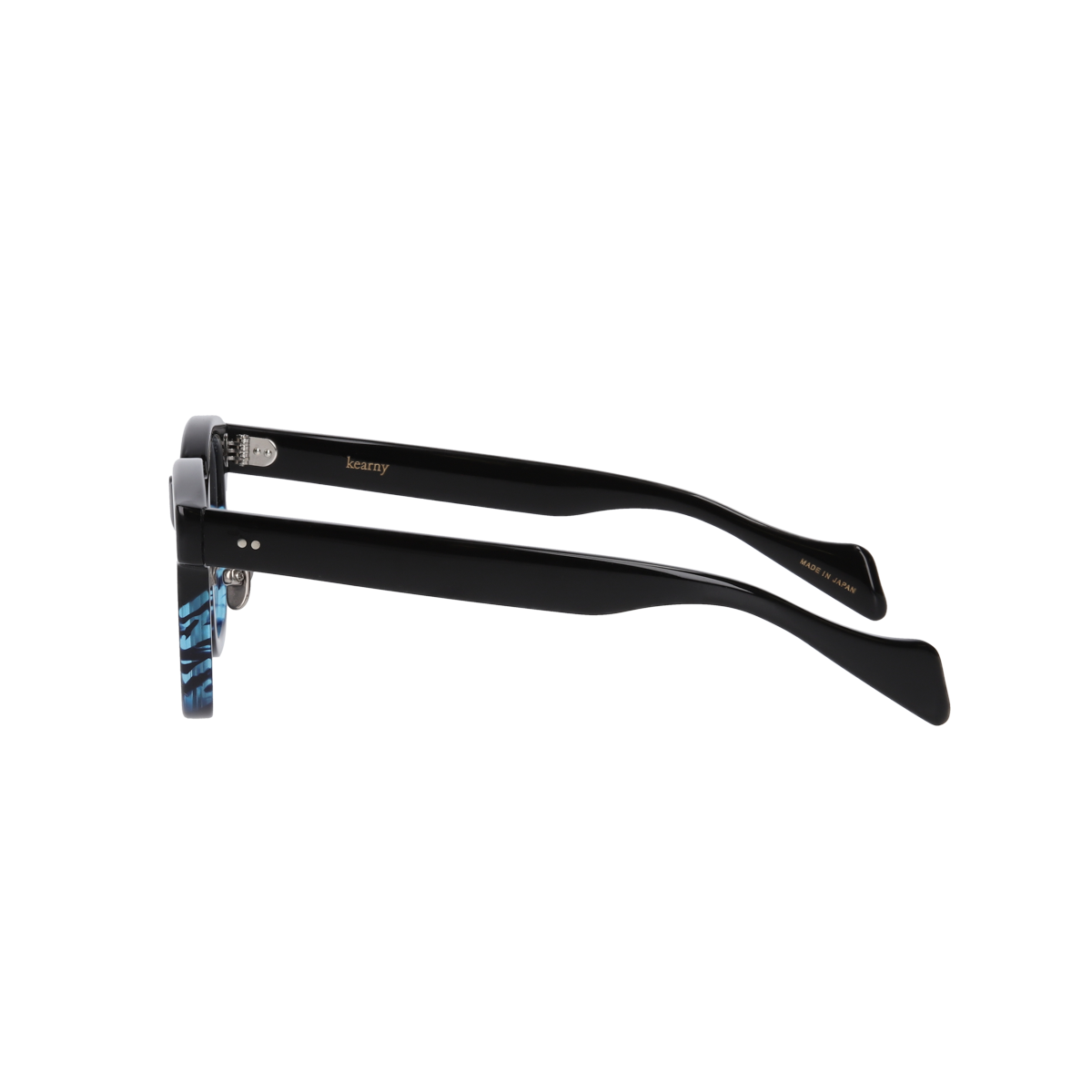 konide-3 black blue clear lens