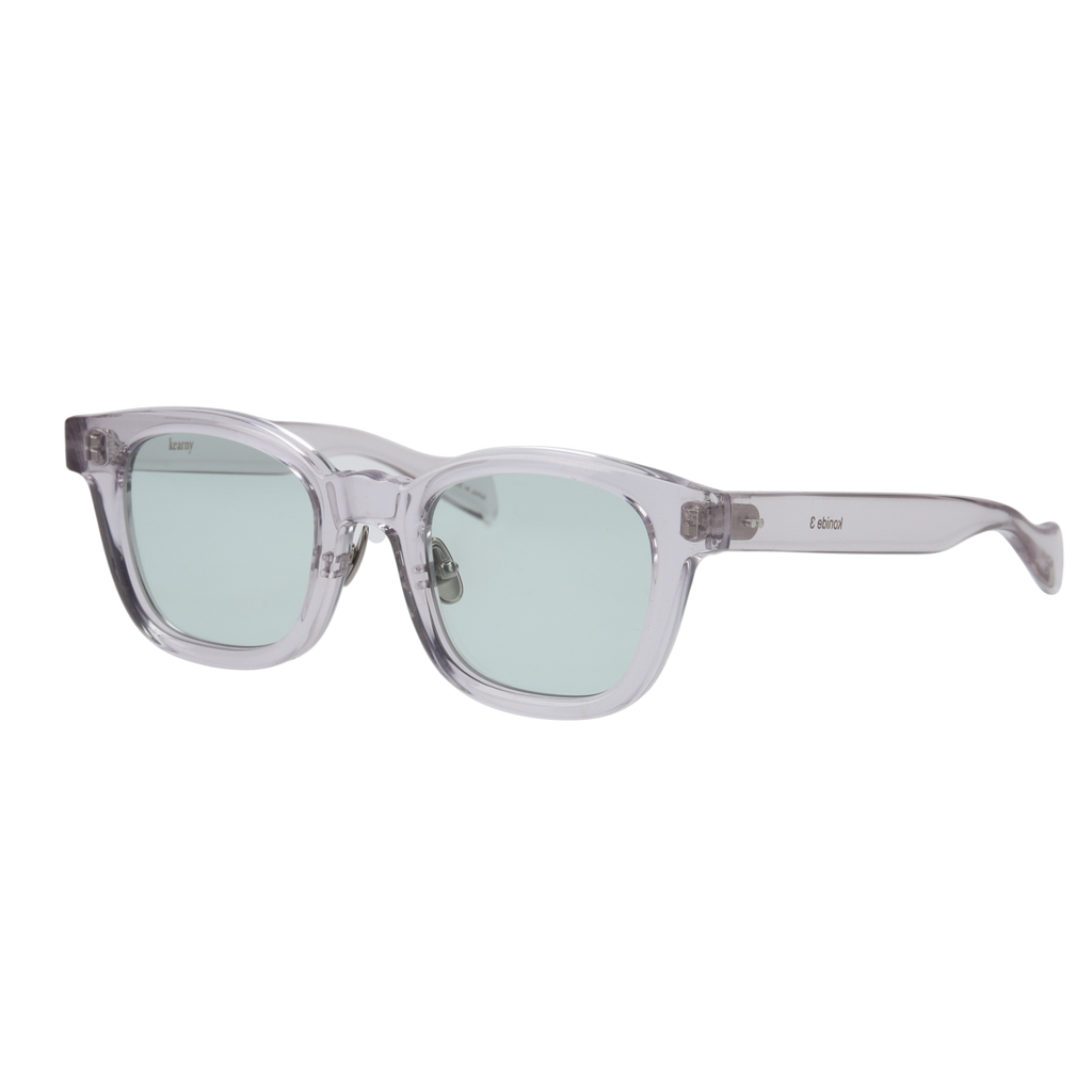 konide-3 clear purple green lens
