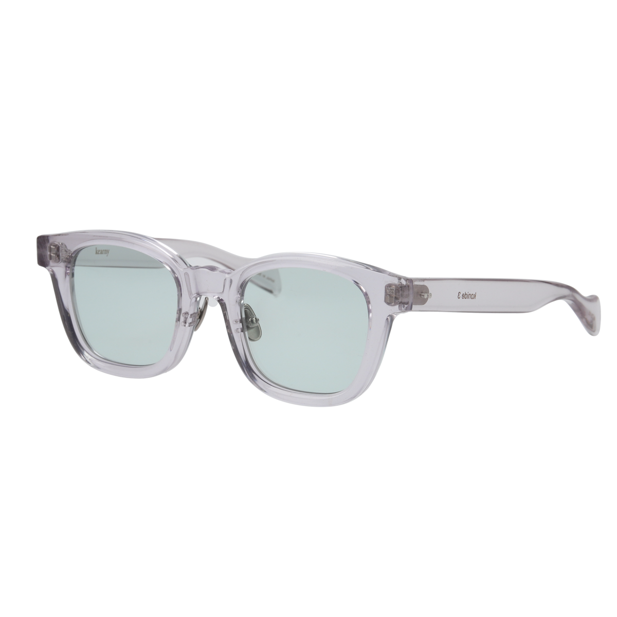 konide-3 clear purple green lens