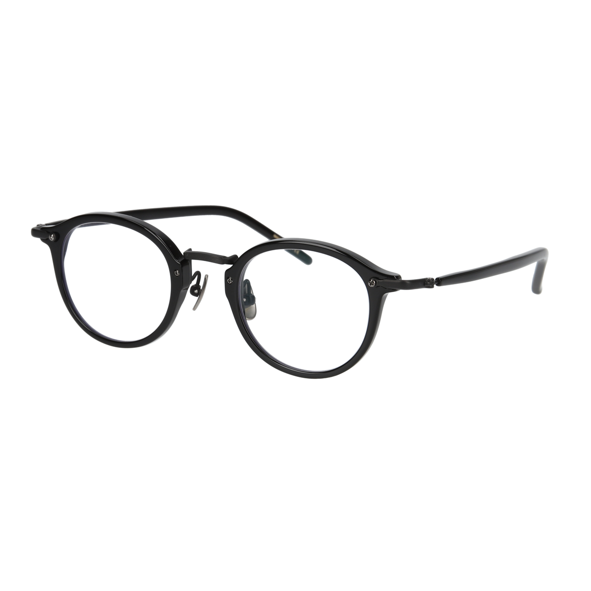 miltonⅡ black × black clear lens