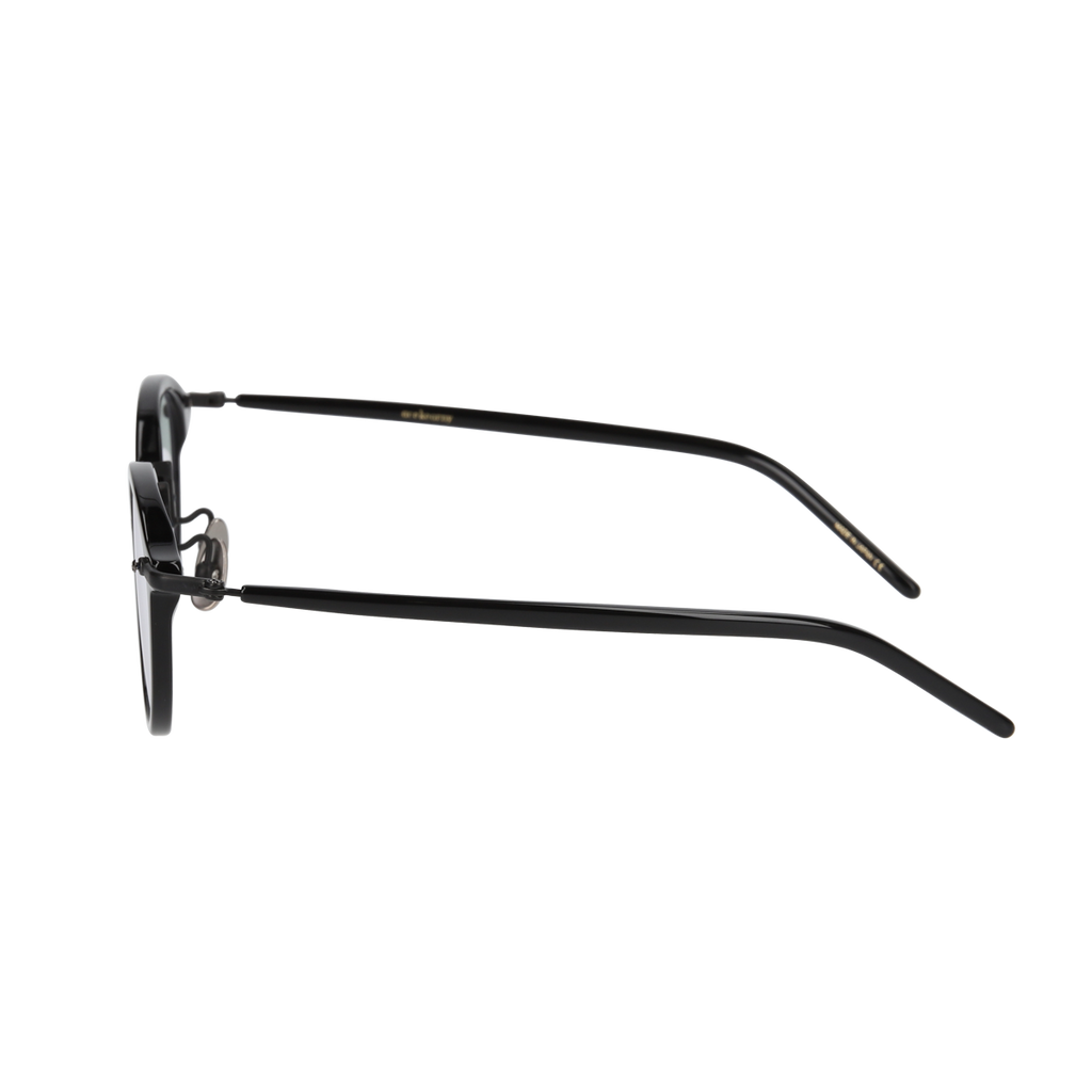 miltonⅡ black × black clear lens