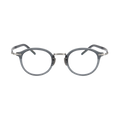 miltonⅡ　deep gray × silver clear lens