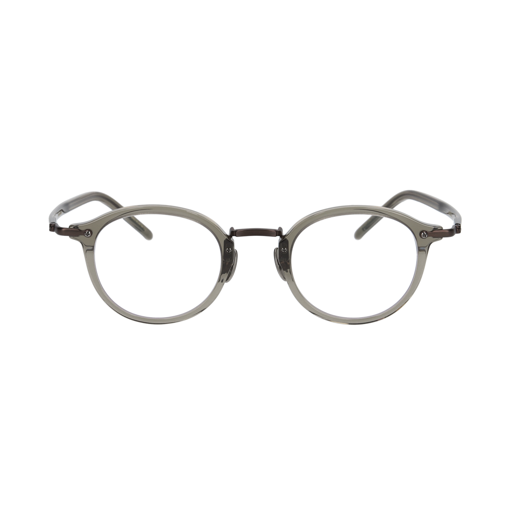 miltonⅡ　smoke khaki × brown clear lens