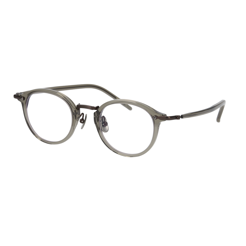 miltonⅡ　smoke khaki × brown clear lens