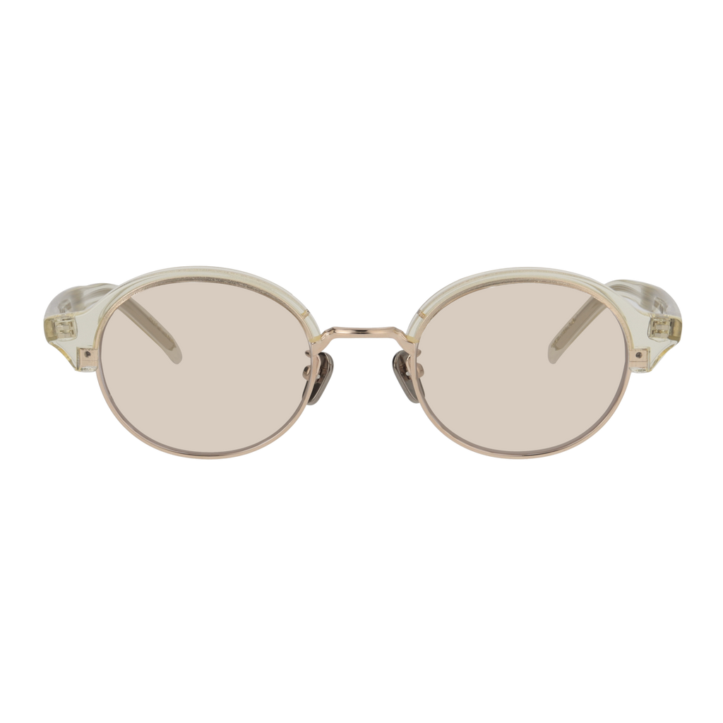 nupuri　clear yellow　brown lens