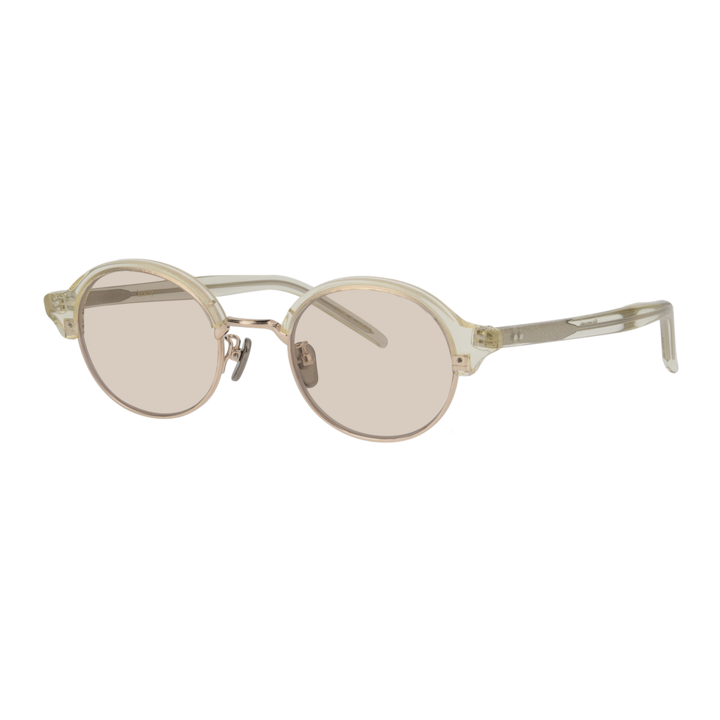 nupuri　clear yellow　brown lens