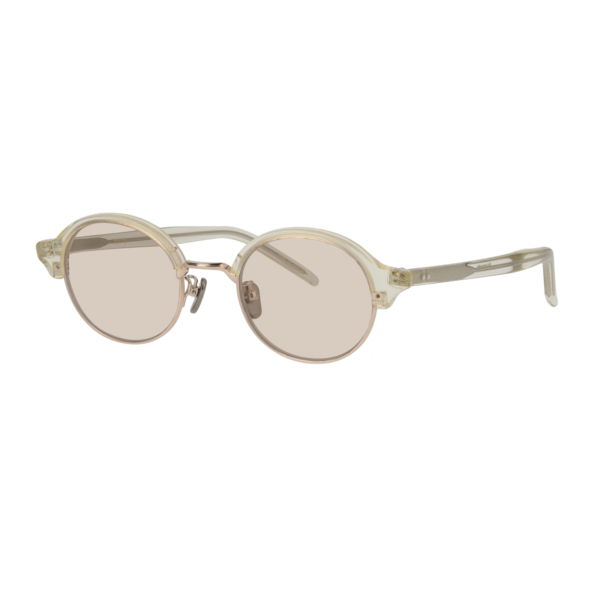 nupuri　clear yellow　brown lens