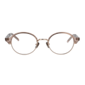 nupuri　light brown　clear lens