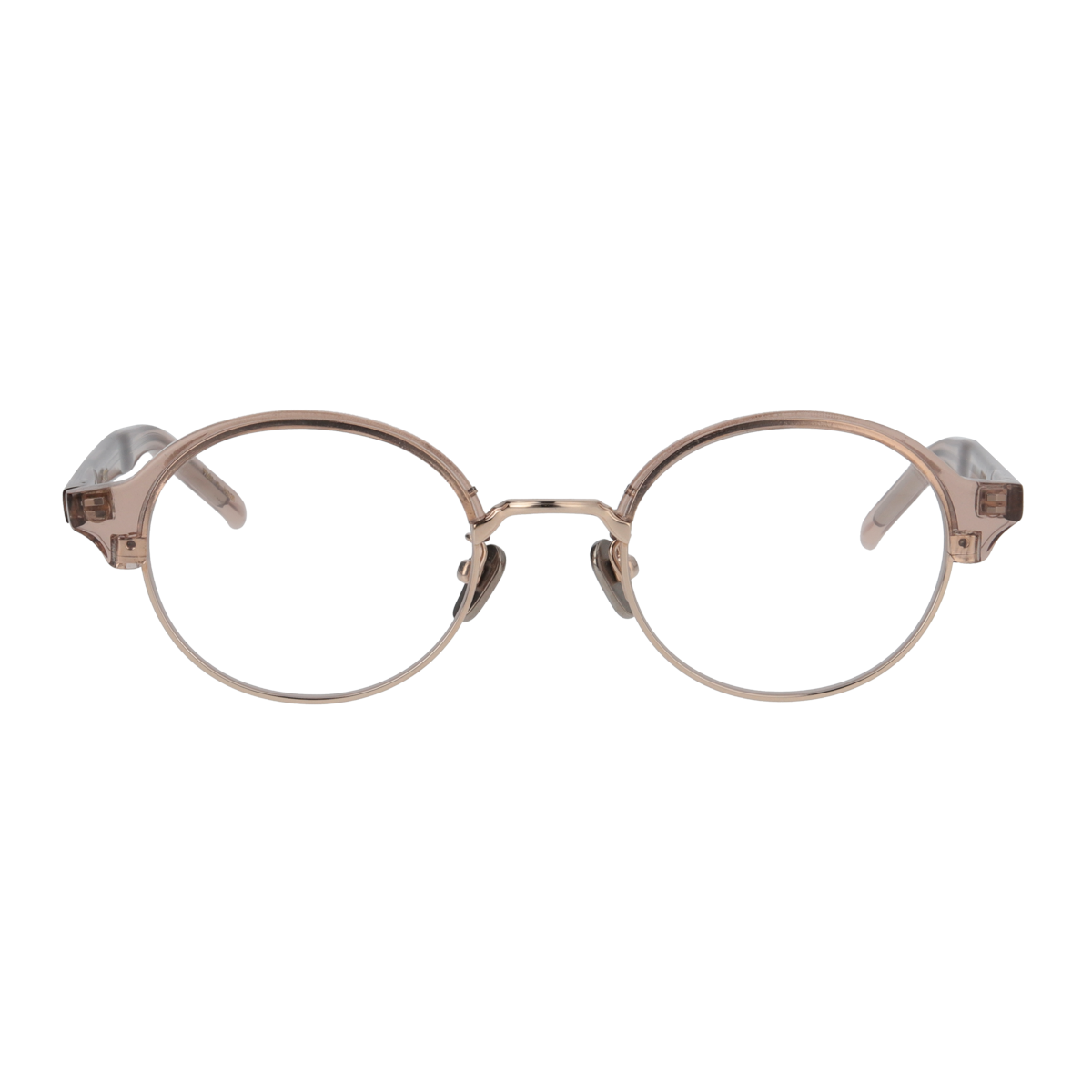 nupuri　light brown　clear lens