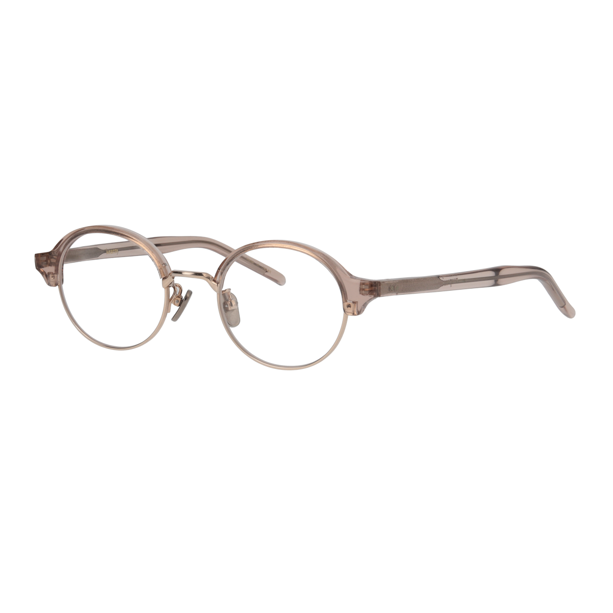 nupuri　light brown　clear lens