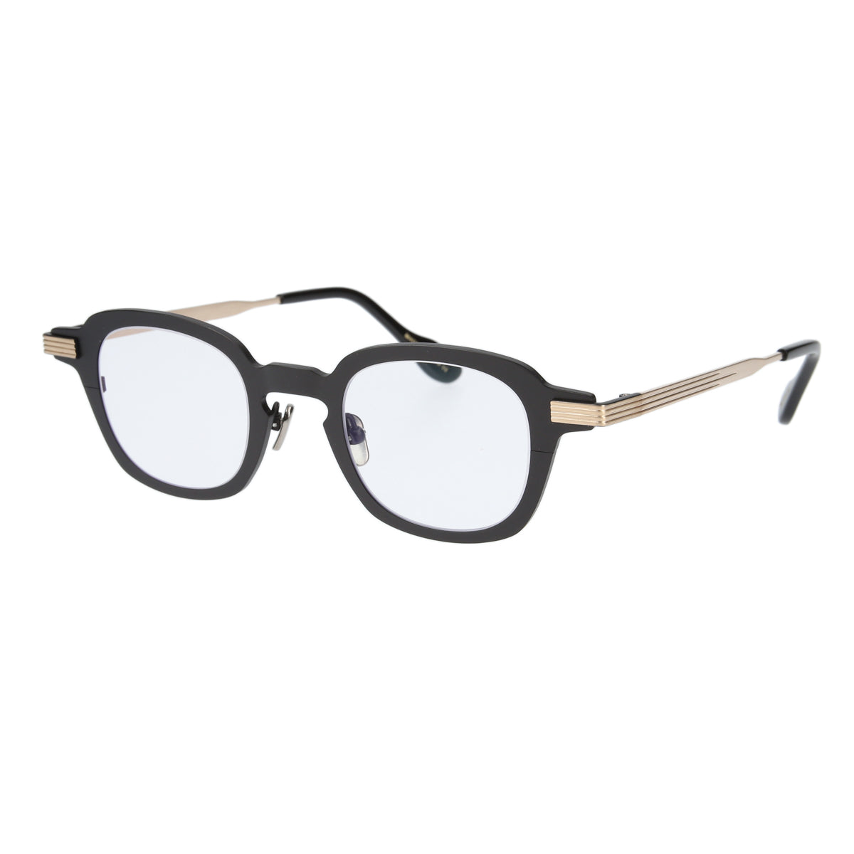 paul  black × gold   clear lens