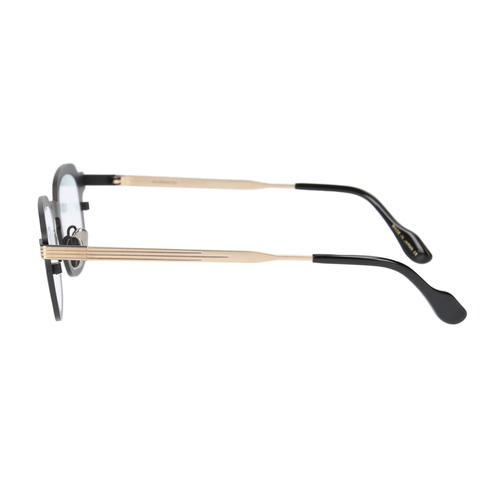 paul  black × gold   clear lens