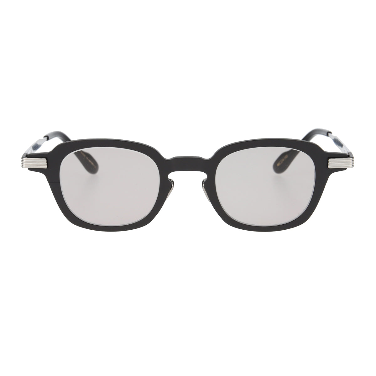 paul  black × silver  brown lens
